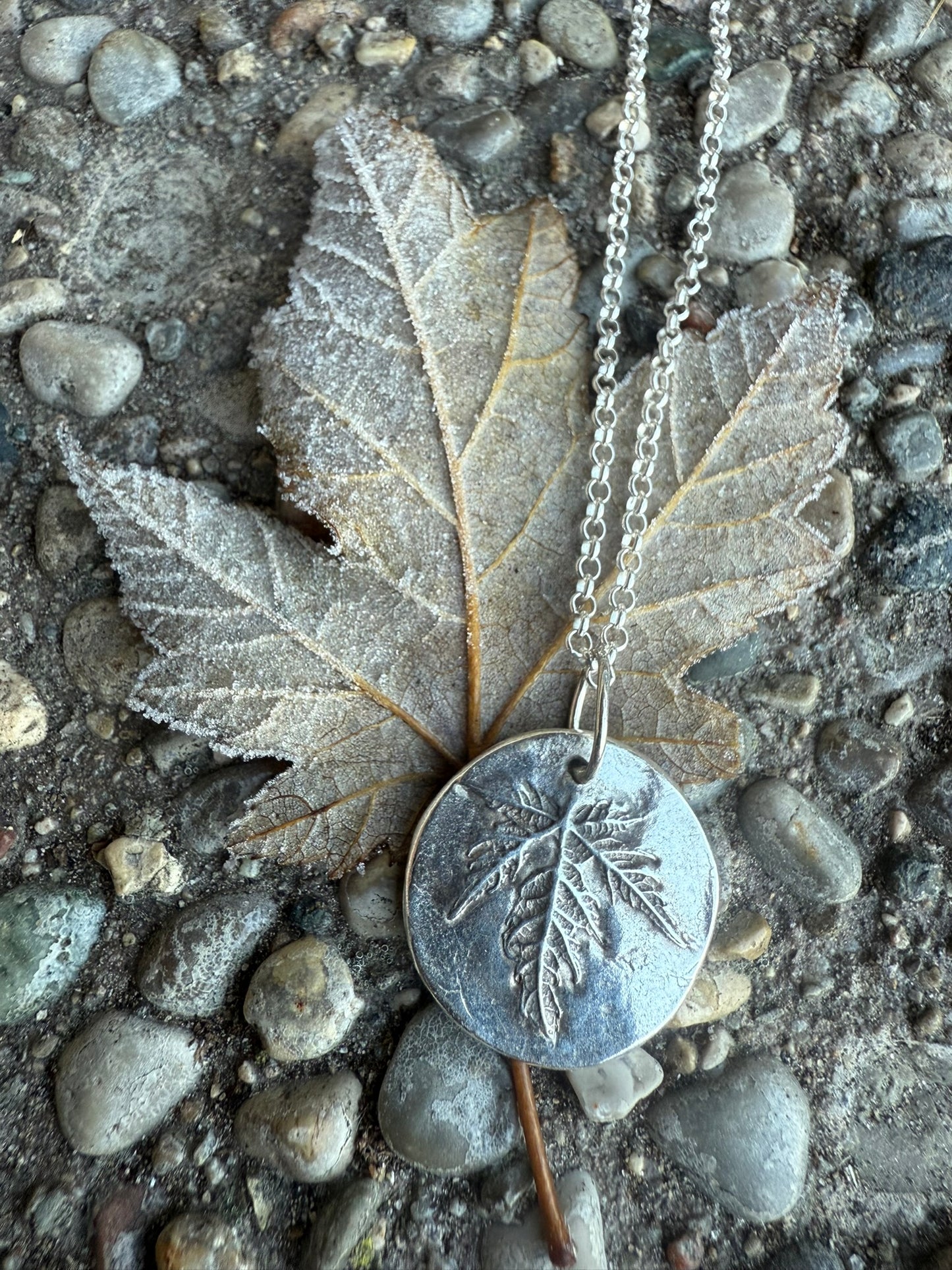 Double Double Maple Pendant
