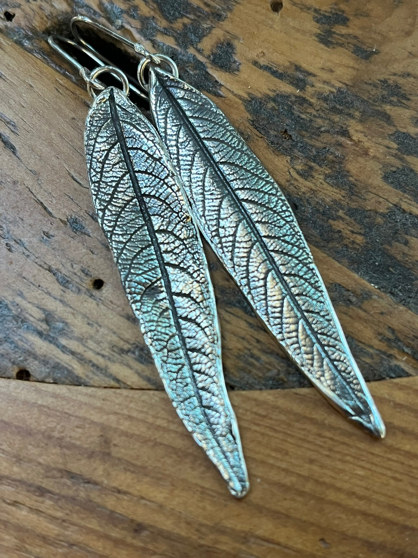 Willow Leaf dangle earrings