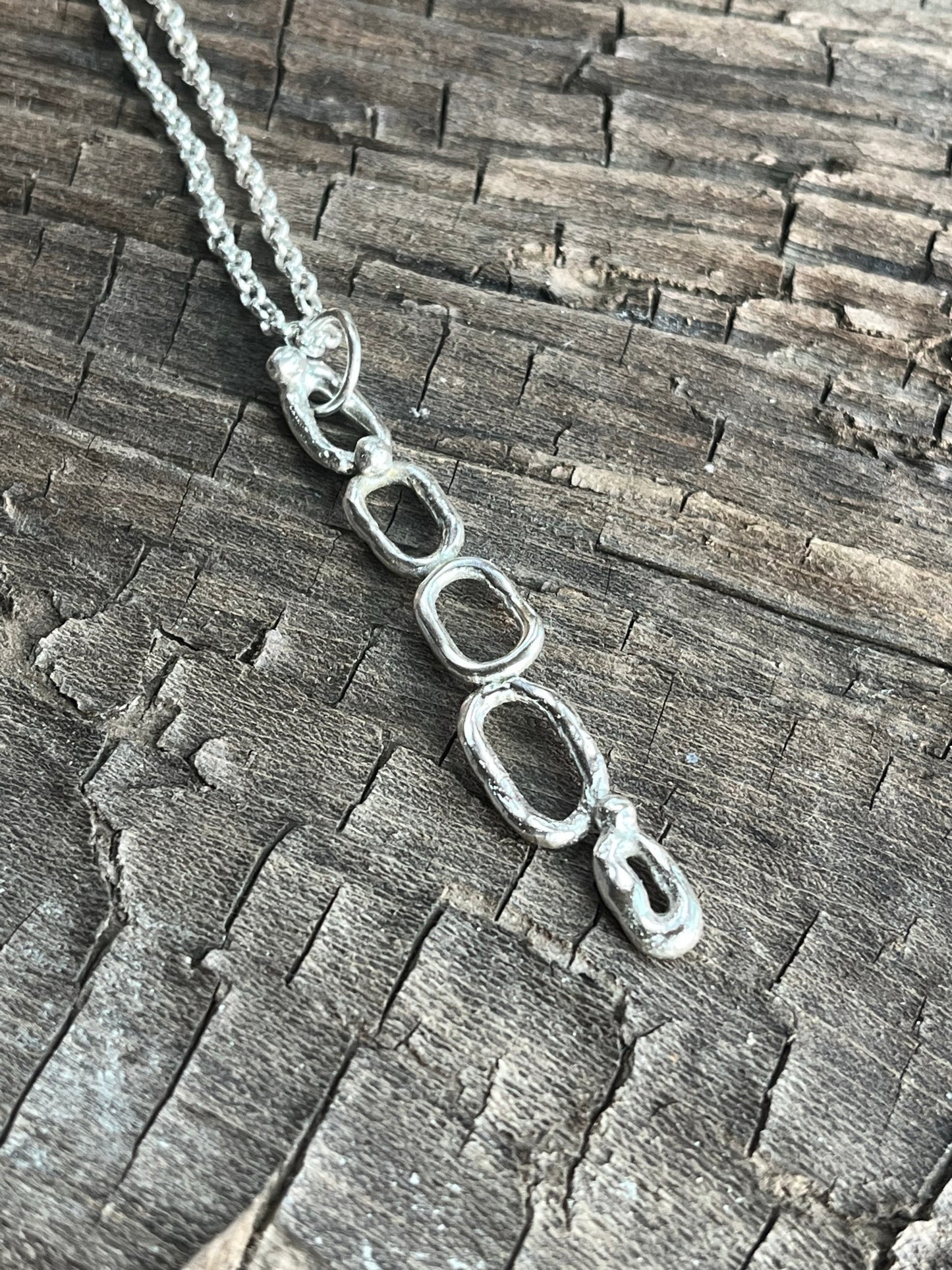 Stack of stones pendant