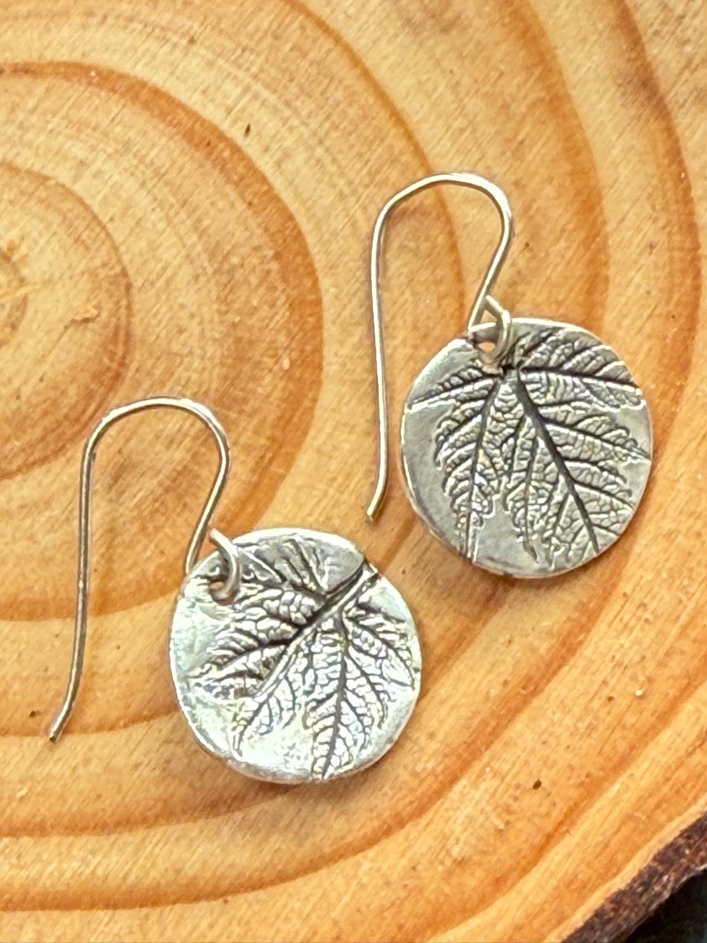 Maple Leaf Imprint Disc Drops