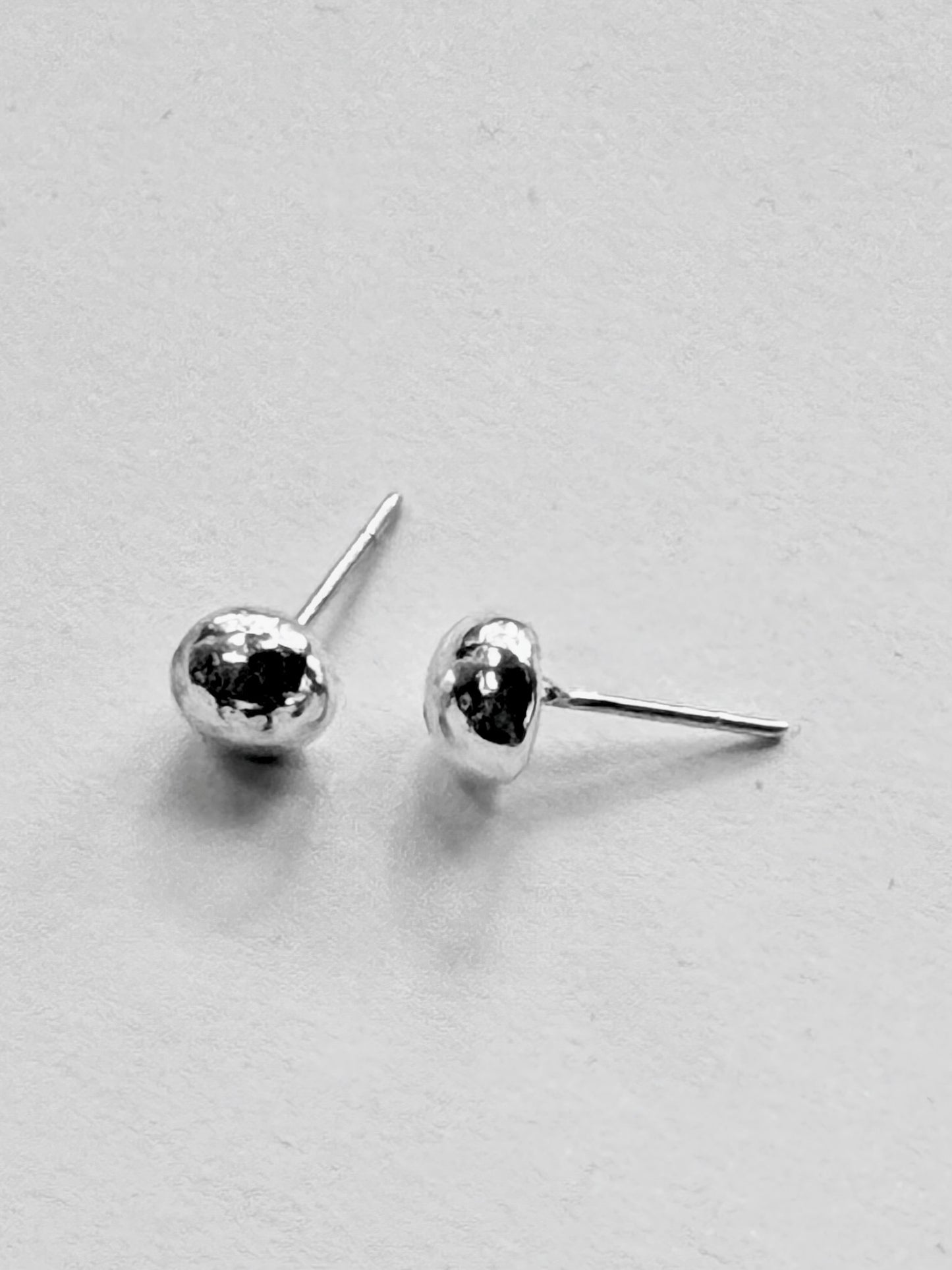 Silver Ball Studs