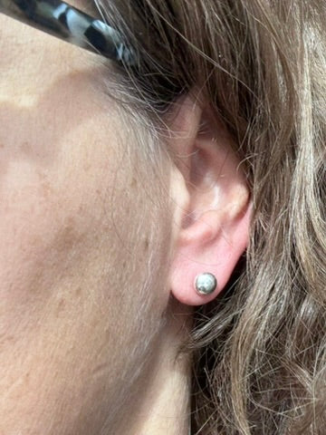 Silver Ball Studs