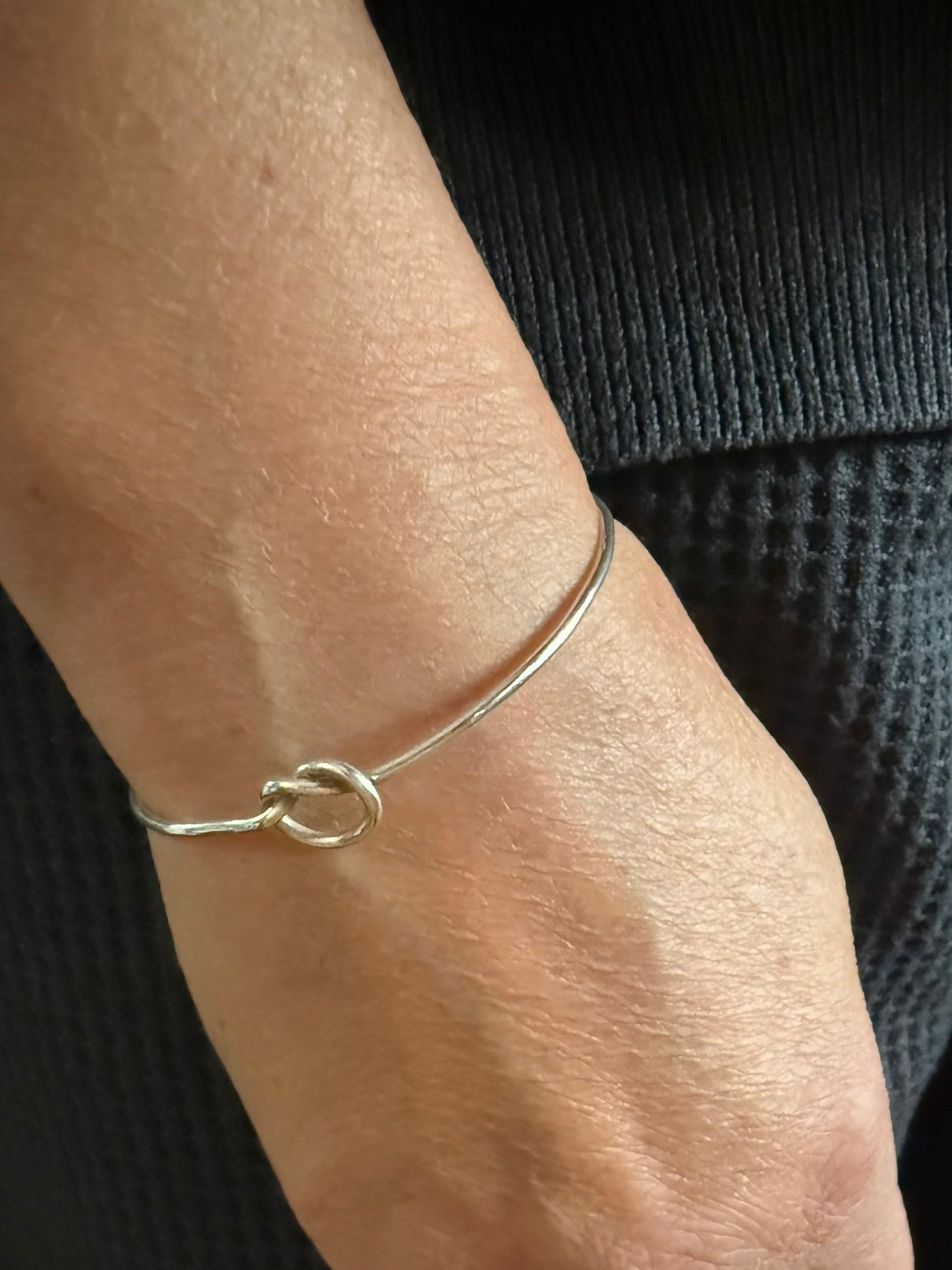 Friendship Knot Fitted Cuff