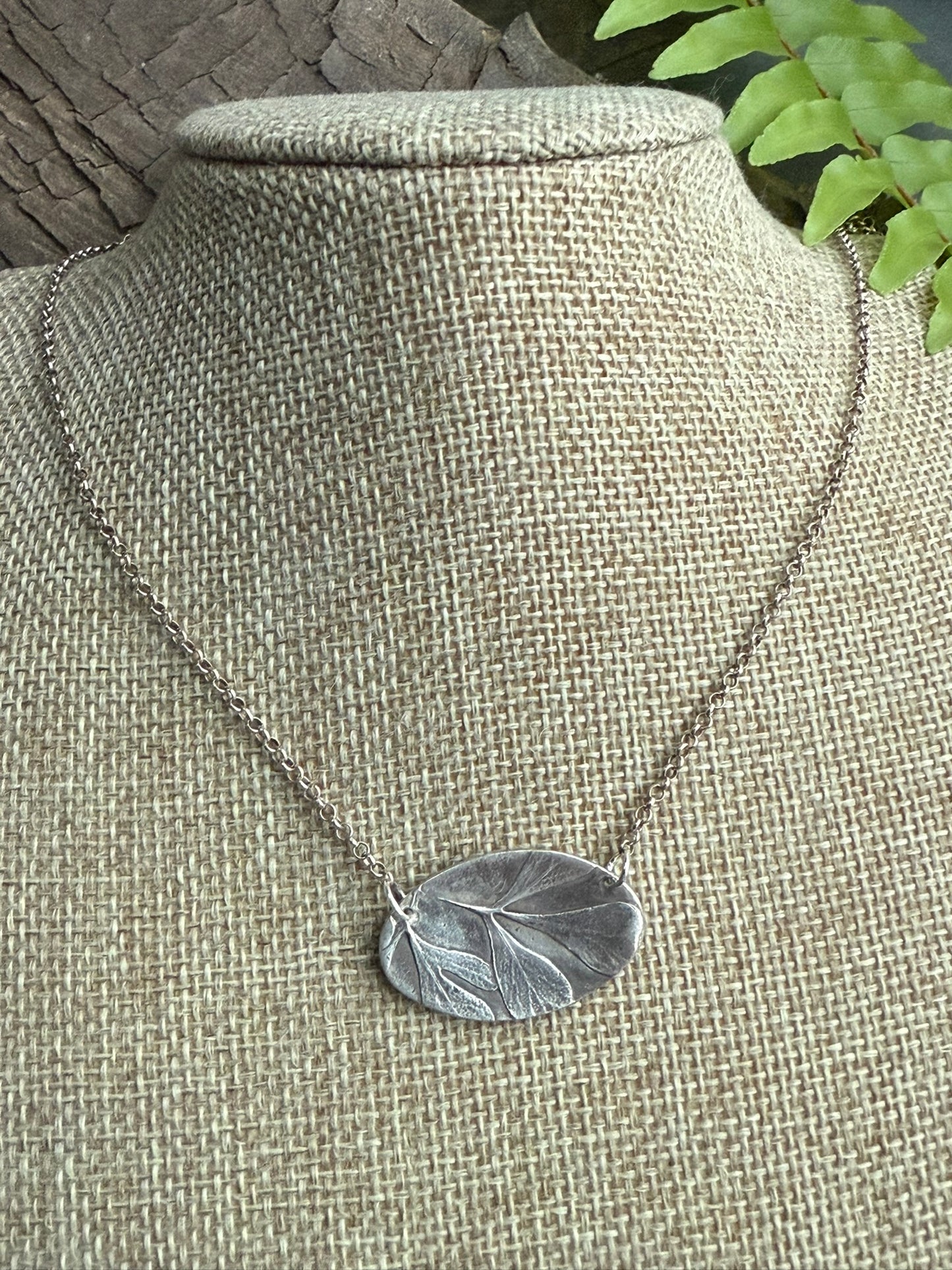 "Herb of Grace" Rue Necklace