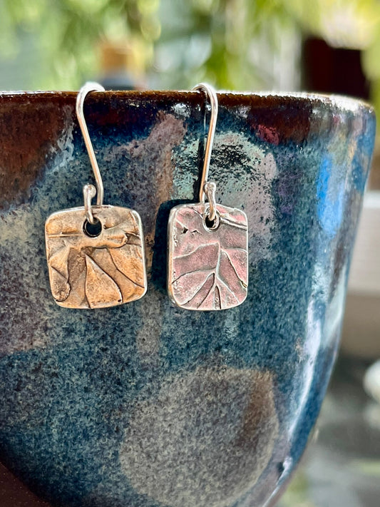 Rue & Comfrey Square Drop Earrings